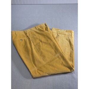 Polo Ralph Lauren Flat Front Straight Corduroy Pants Men's 31 6 R Gold